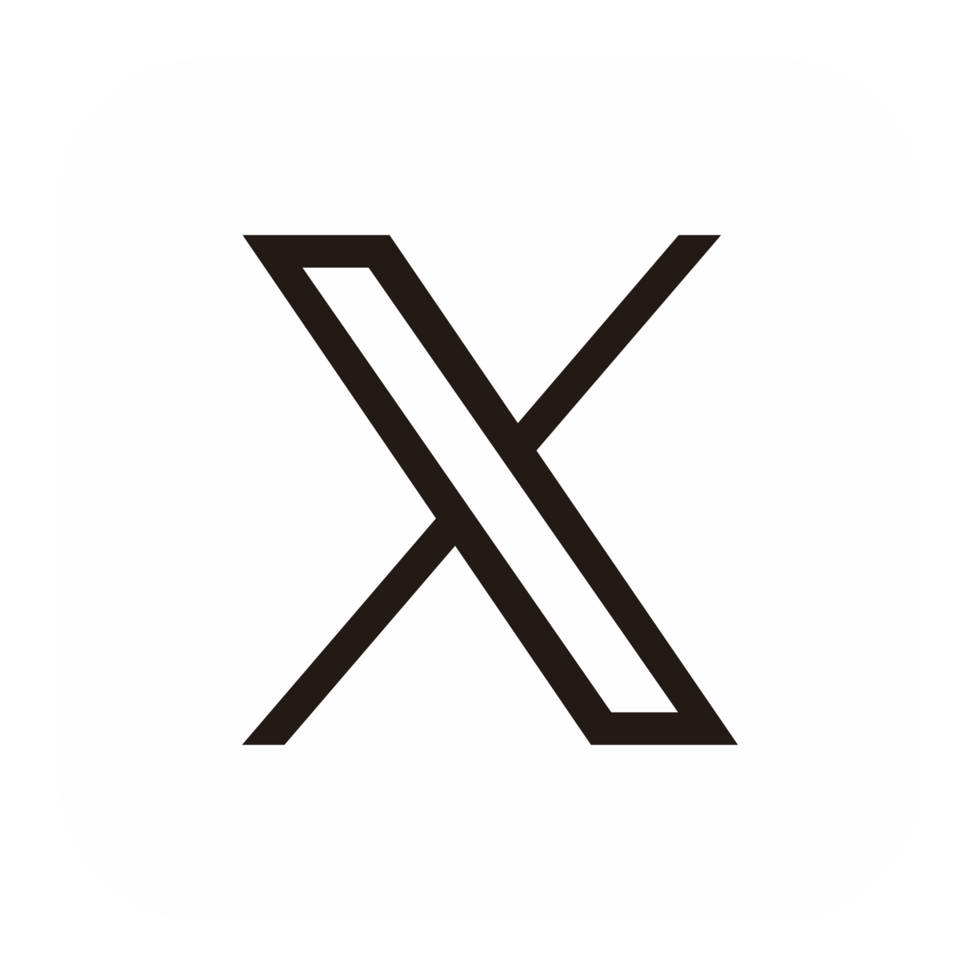 X, Neu Twitter Logo png