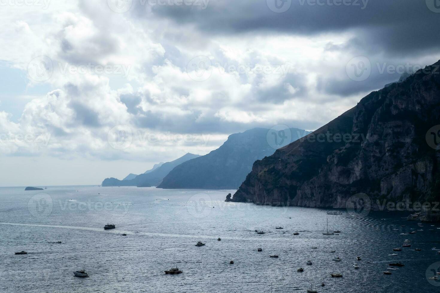 Amalfi coast landscape photo