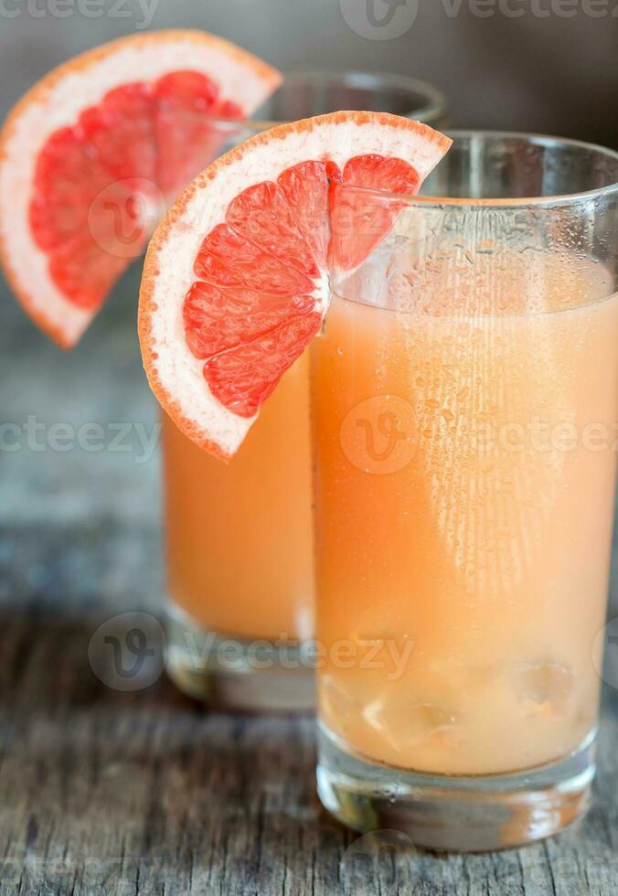 Grapefruit and Tequila Paloma Cocktail photo