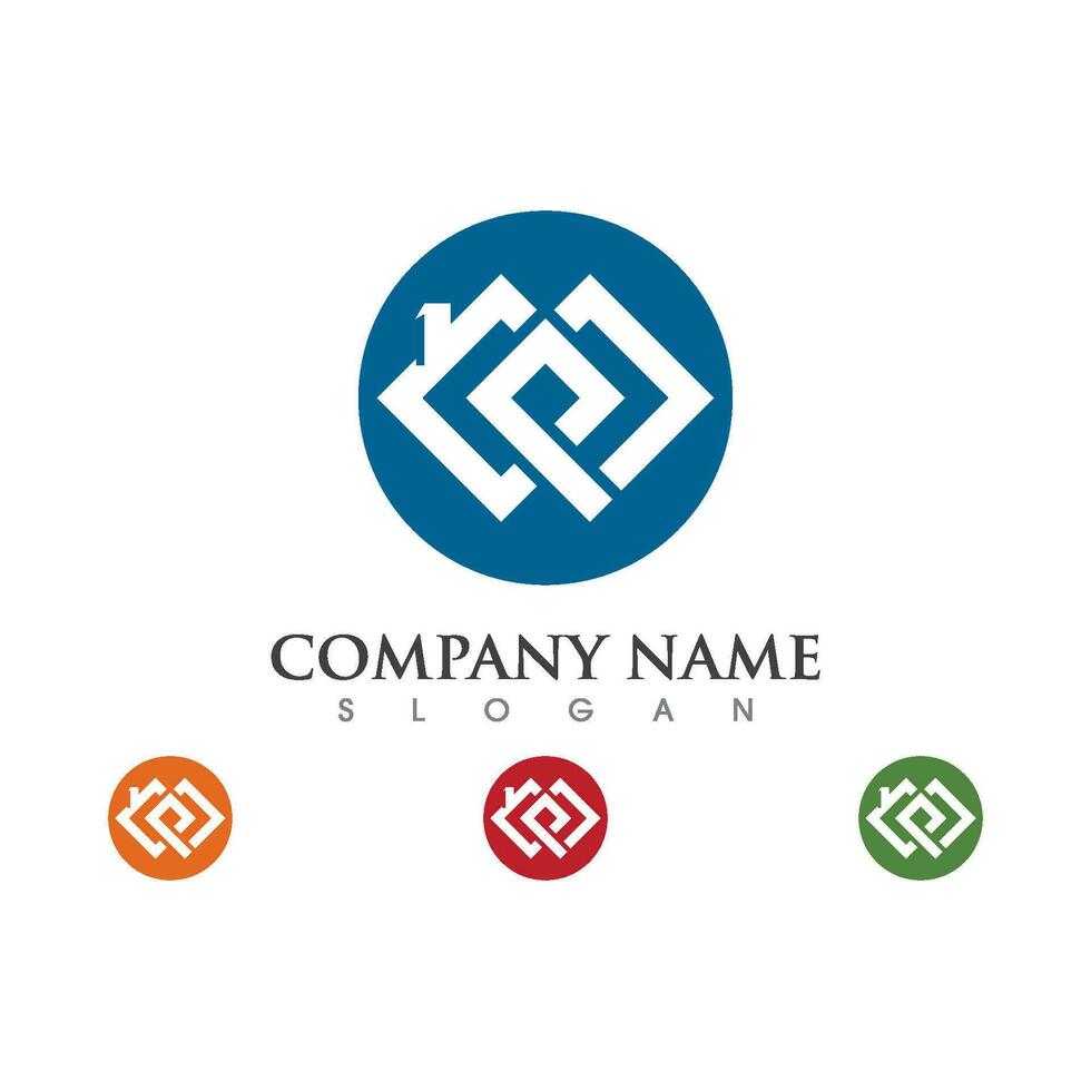 Property and Construction Logo design vector