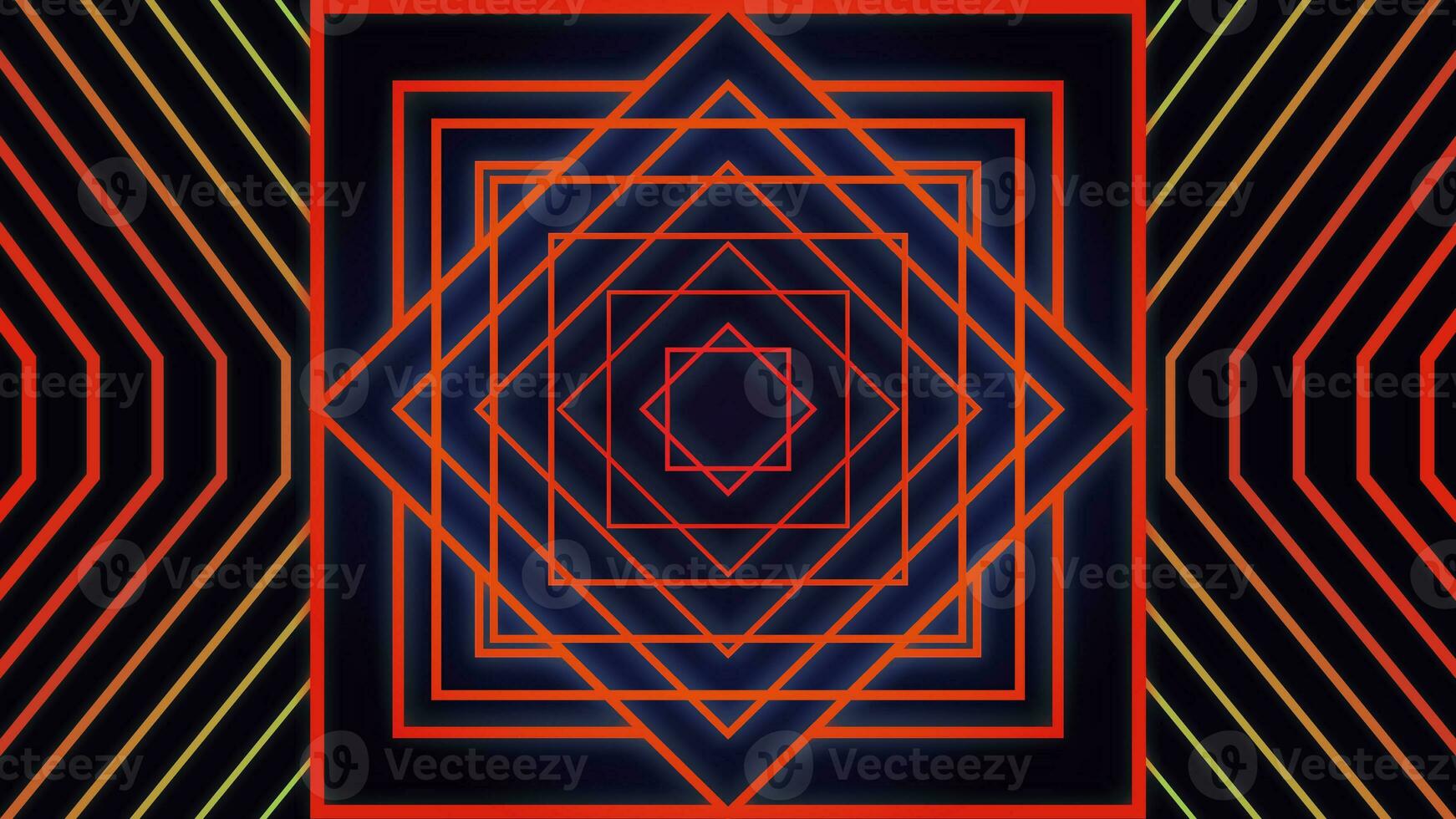 a psychedelic background with a red and black design, Abstract geometric background. Vector illustration for your design photo