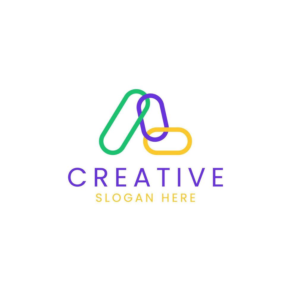 Letter AL logo design. Elegant letter AL linked symbol for your business name and corporate identity vector