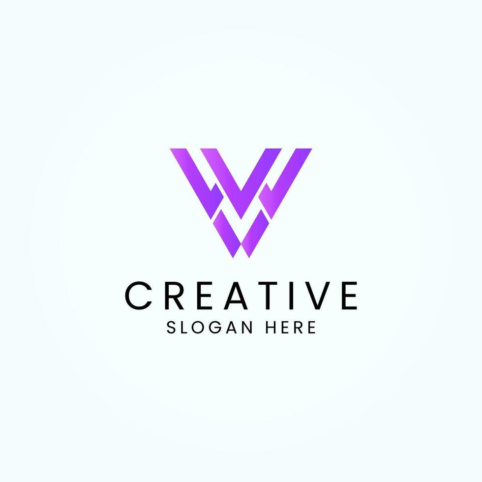 Elegant Letter V Logo Icon Vector Concept Inspirations