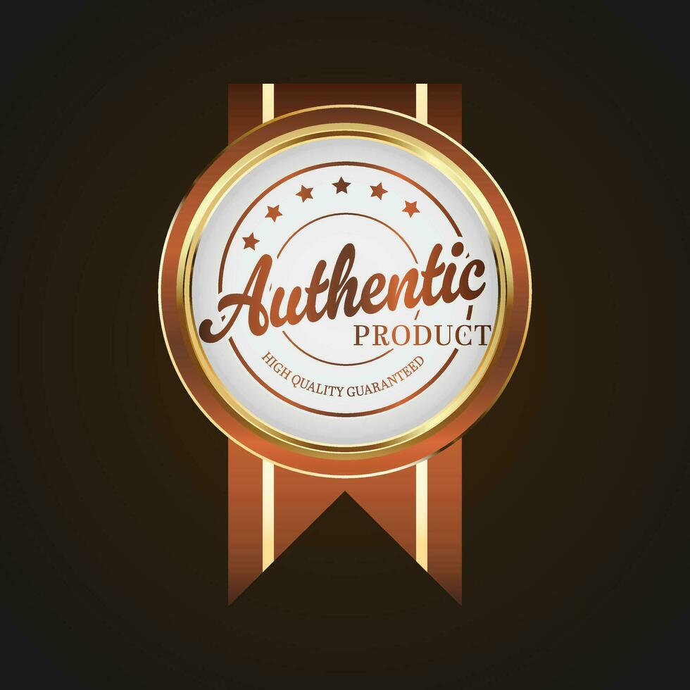 Luxury golden orange sale badges and labels. Retro vintage sale circle badge design vector