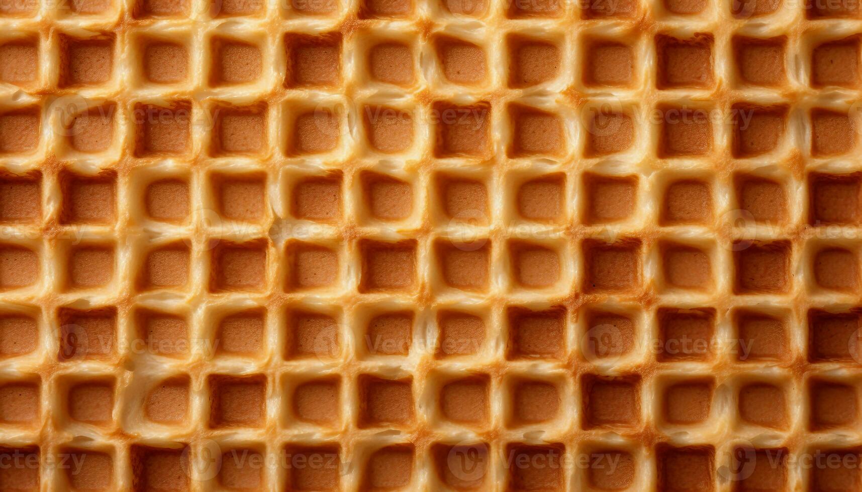 top view of food waffel texture background close up, wafer texture backgroud photo