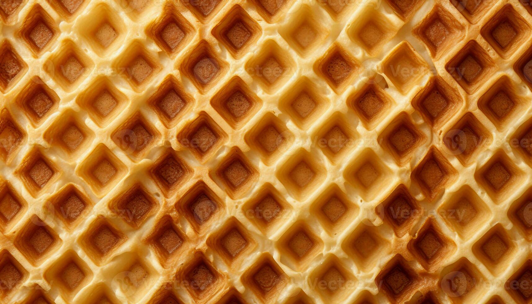 top view of food waffel texture background close up, wafer texture backgroud photo