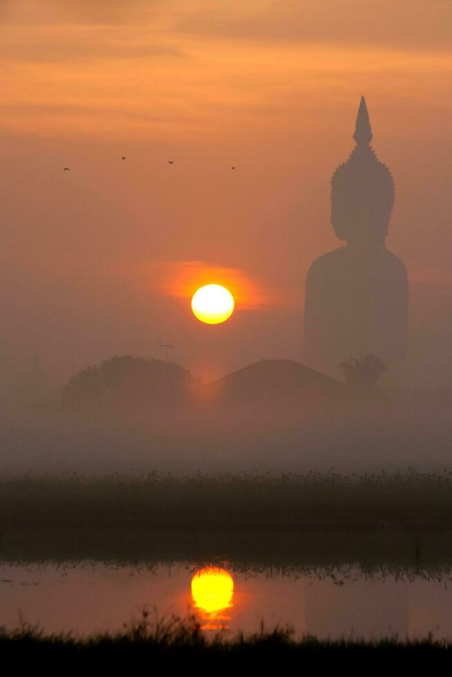 Big buddha statue photo