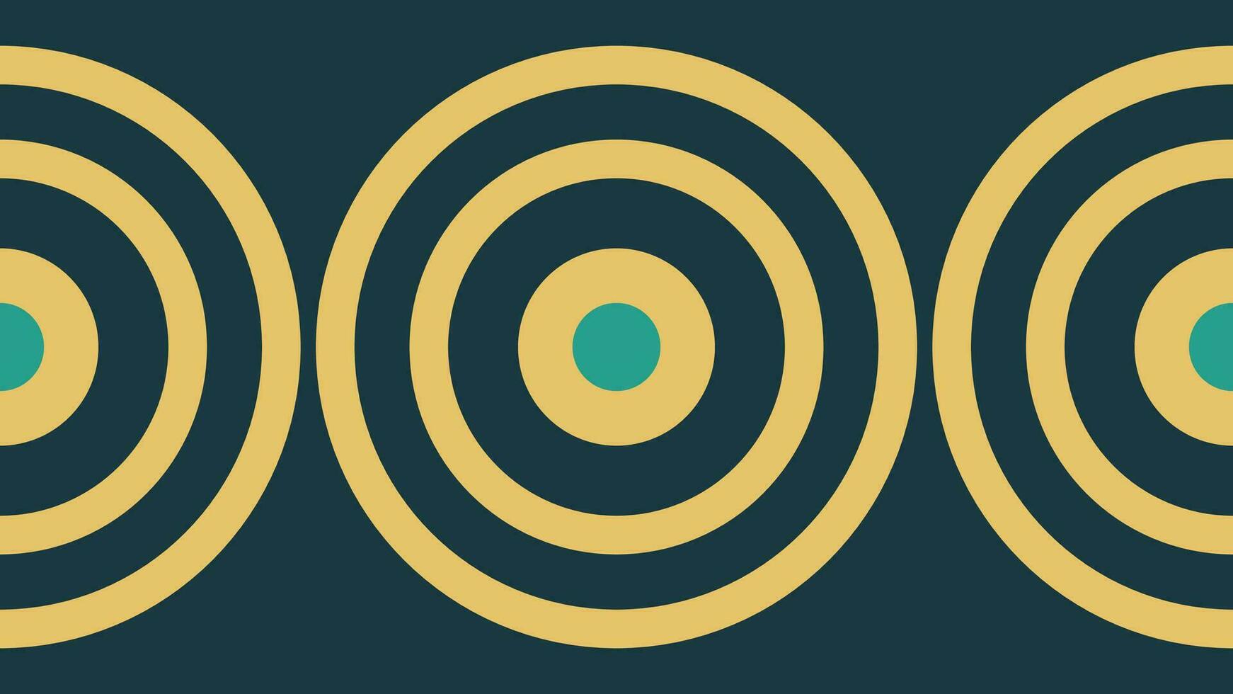 Abstract connection wavy line background in target style. vector
