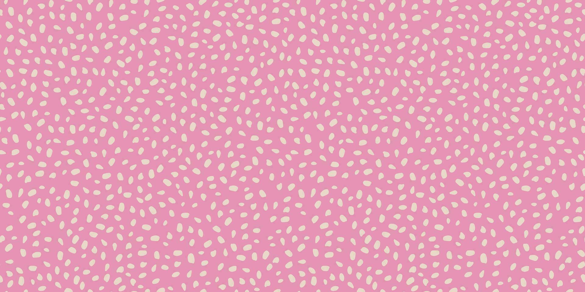 Abstract seamless pattern with dots. Retro style. Modern abstract design for paper, cover, fabric, interior decor and other use. vector