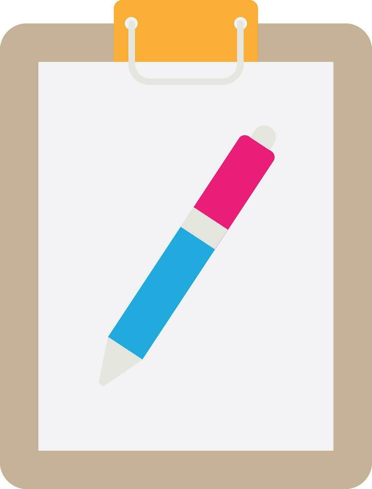 Writing Note Reminder vector