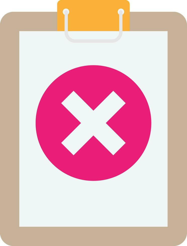 Reject Cancel Delete vector