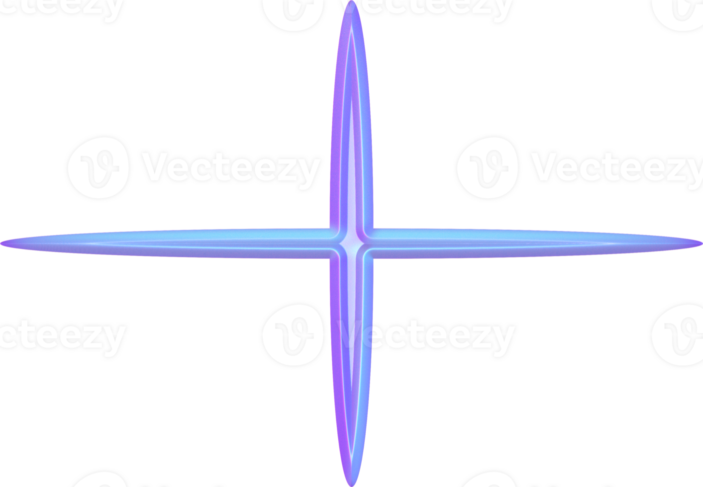 Y2k 3D bright hologram png