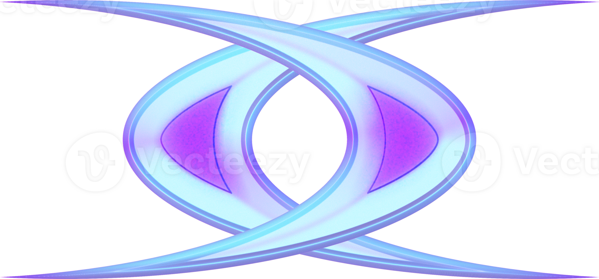 Y2k 3D bright hologram png