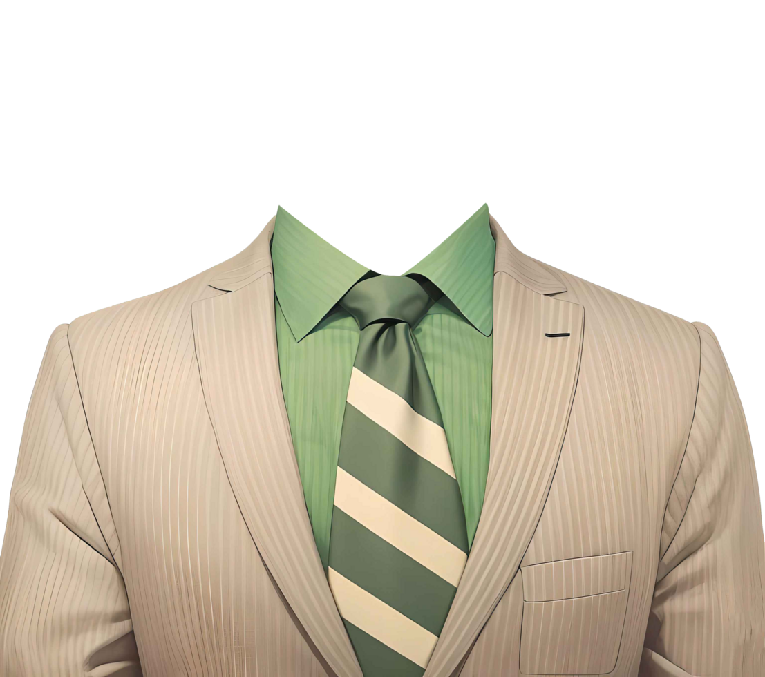 White Suit Blazer for boys. Art clothing design company by AI Generative png