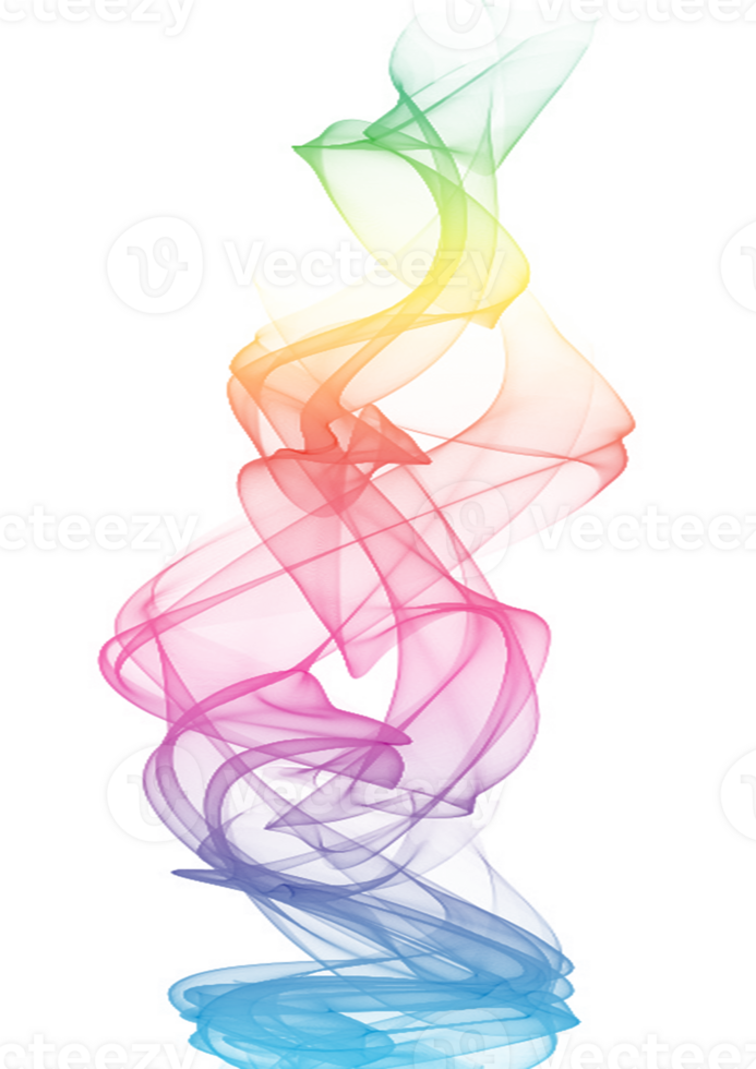 modern watercolor smoke color png