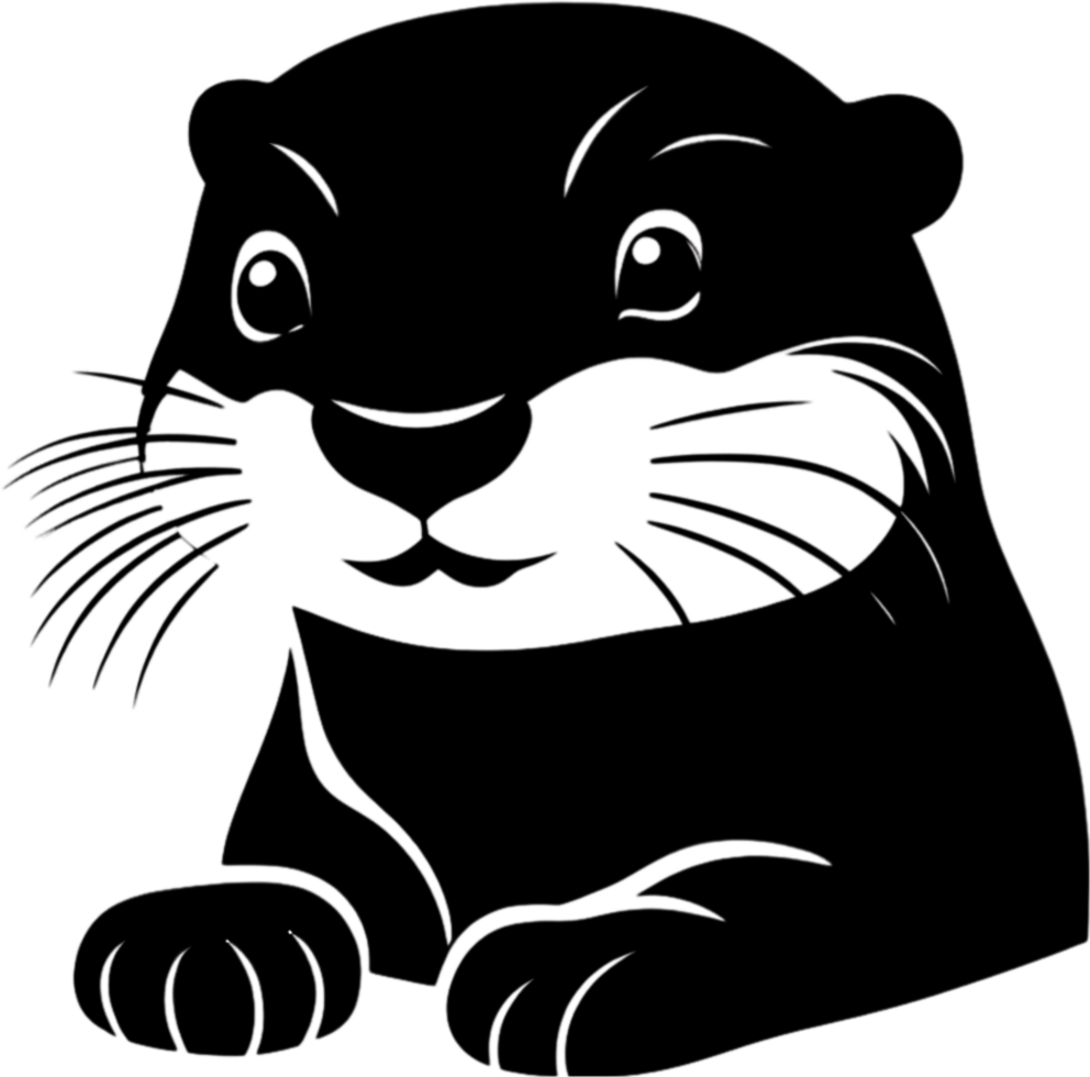 AI generated a painting of a cute Quokka cartoon icons. Ai-generated. png