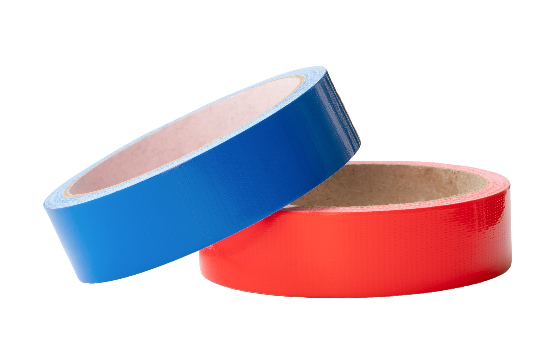 Blue And Red Adhesive Vinyl Tape In Stack Isolated In Png File Format blue-and-red-adhesive-vinyl-tape-in-stack-isolated-in-png-file-format