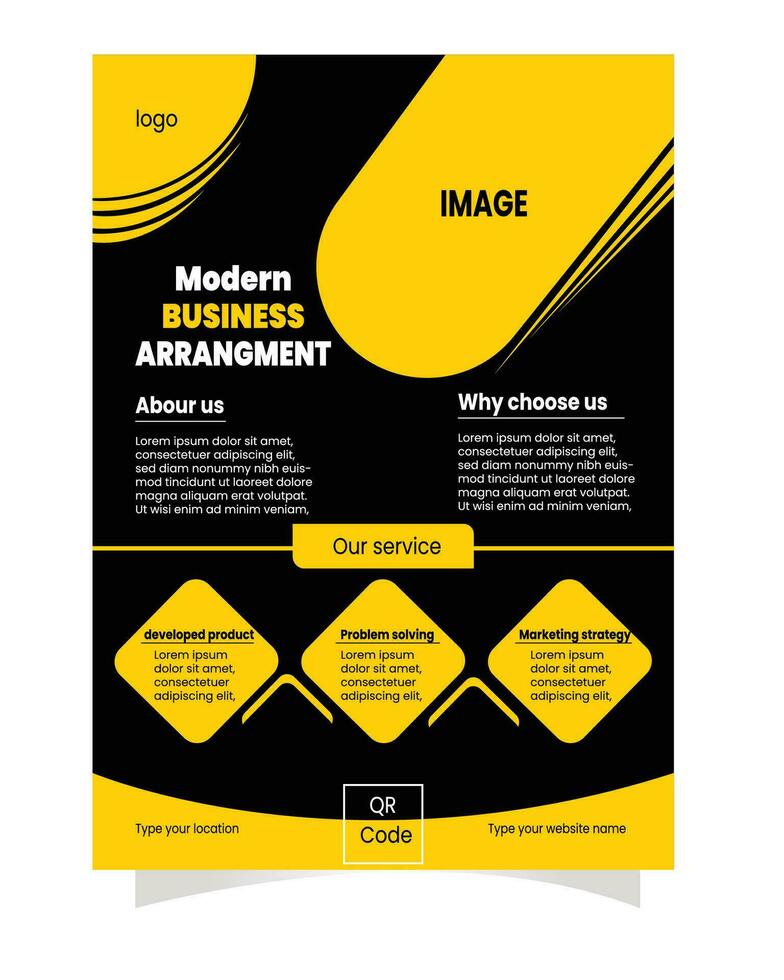 flyer, banner, poster vector