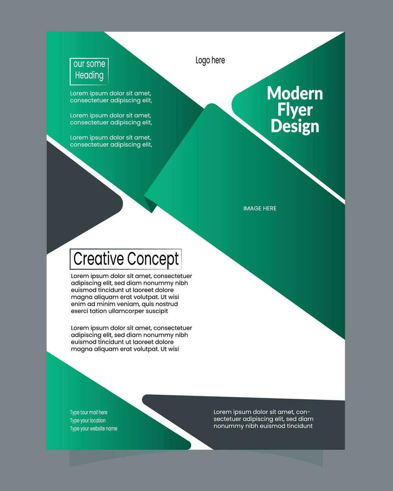 flyer, banner, poster vector