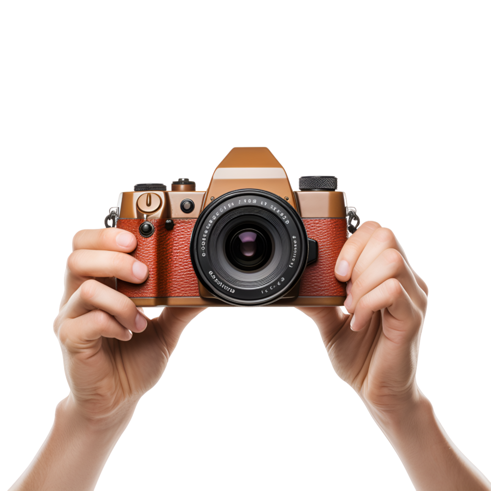 AI generated Photography 3d Logo png