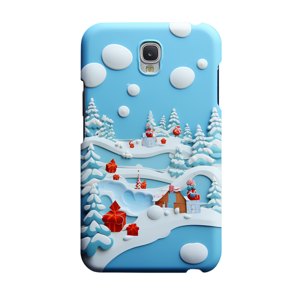 AI generated Case Beautiful Snowflake png