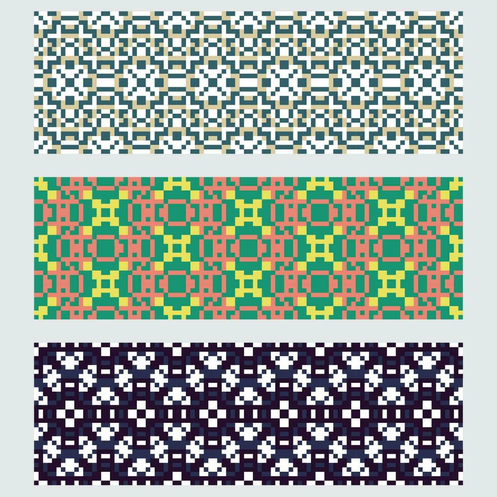 set of geometric patterns for the web vector