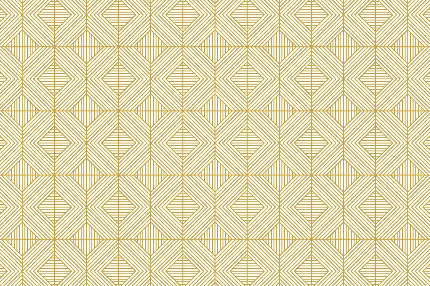 seamless abstract gold luxury pattern diamond shapes background with geometric line vector design