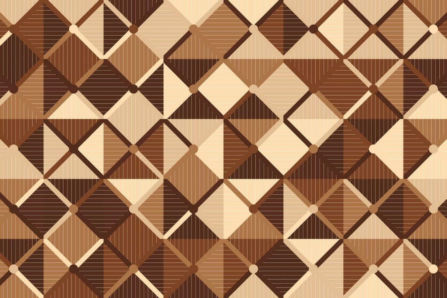 wood texture abstract pattern diamond shapes background with geometric lines vector design