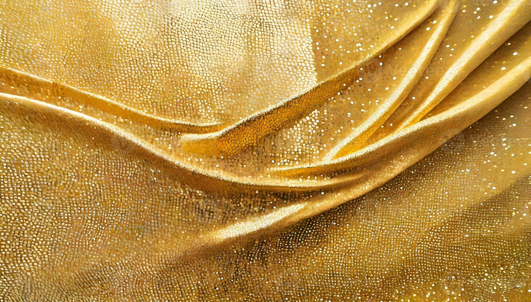 AI generated christmas holiday background. abstract golden glitter background photo