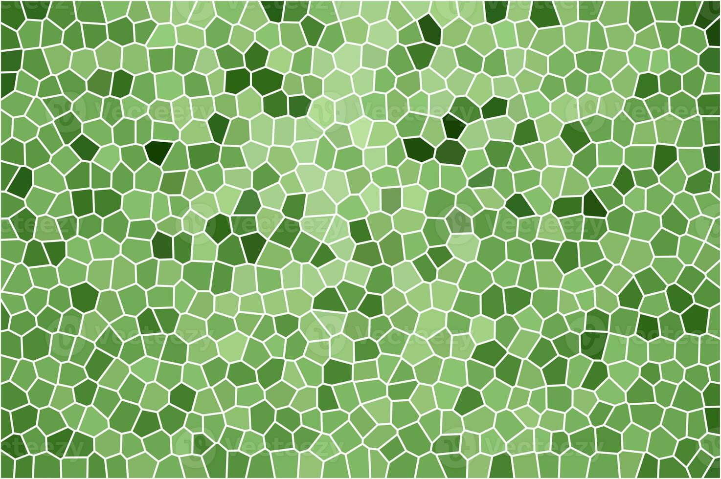 abstract green stained glass mosaic background photo