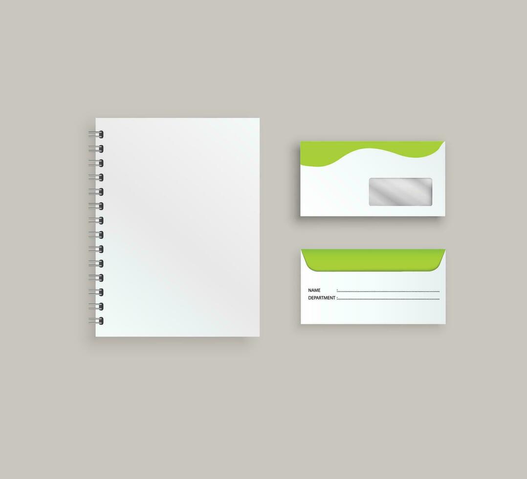 smart stationary  Set design with vector