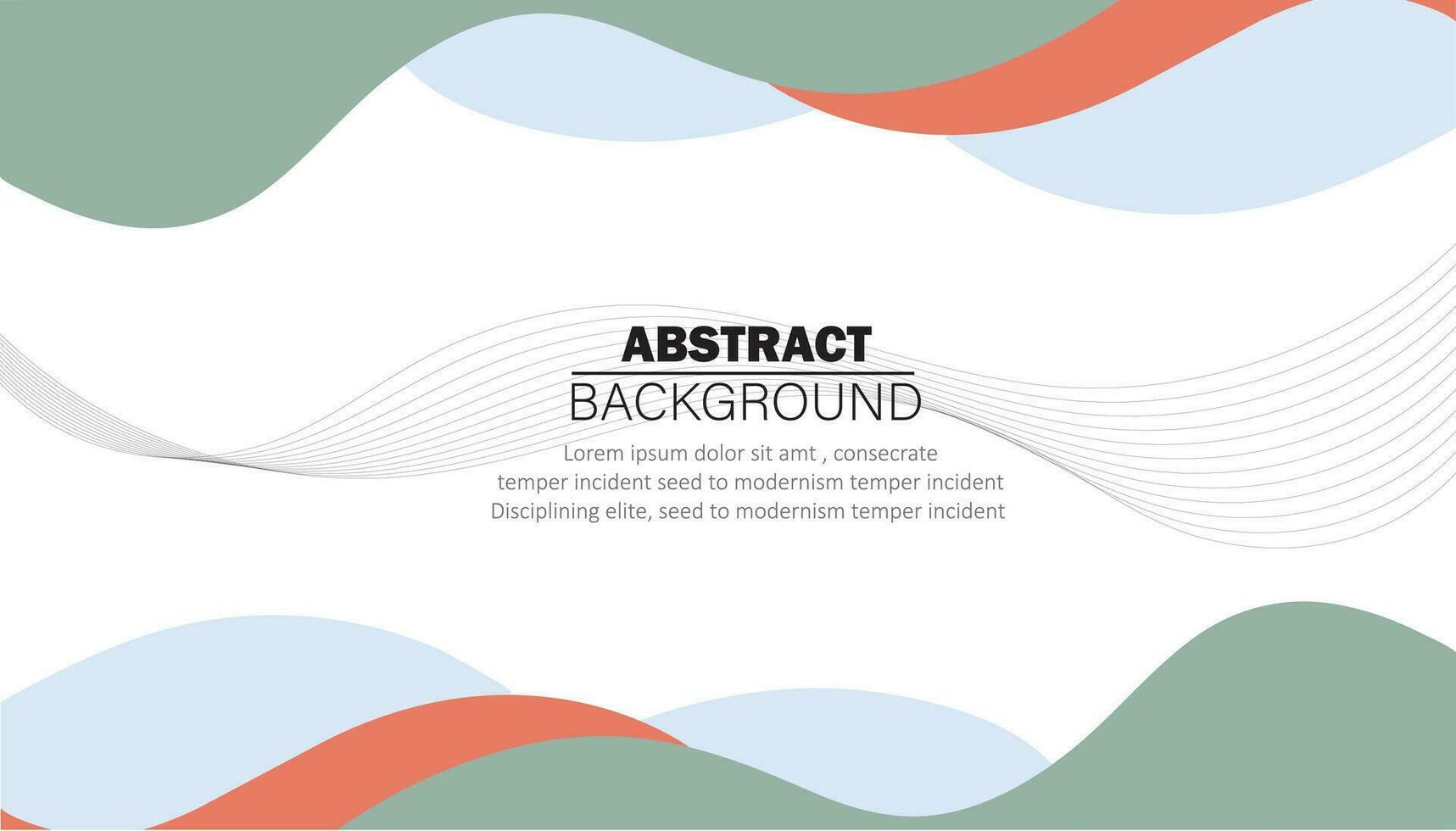 Abstract Background With Vector Design