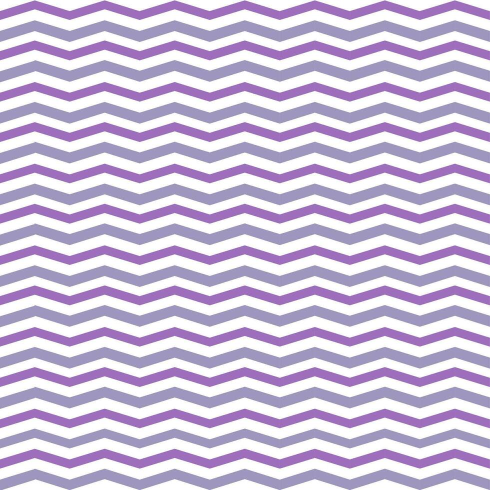 Abstract seamless geometric pattern with horizontal line zigzag. Purple, violet color tone. vector