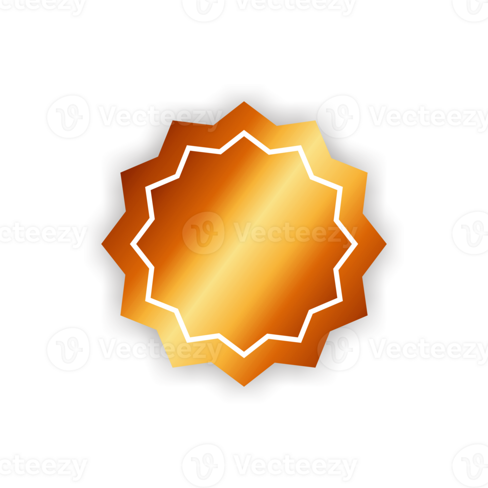 gold line color full circle button png