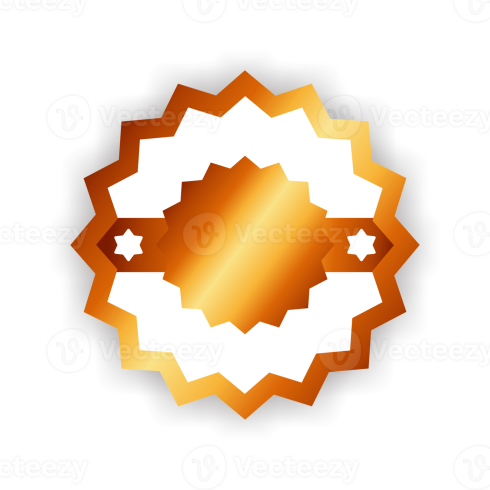 gold line color full circle button png