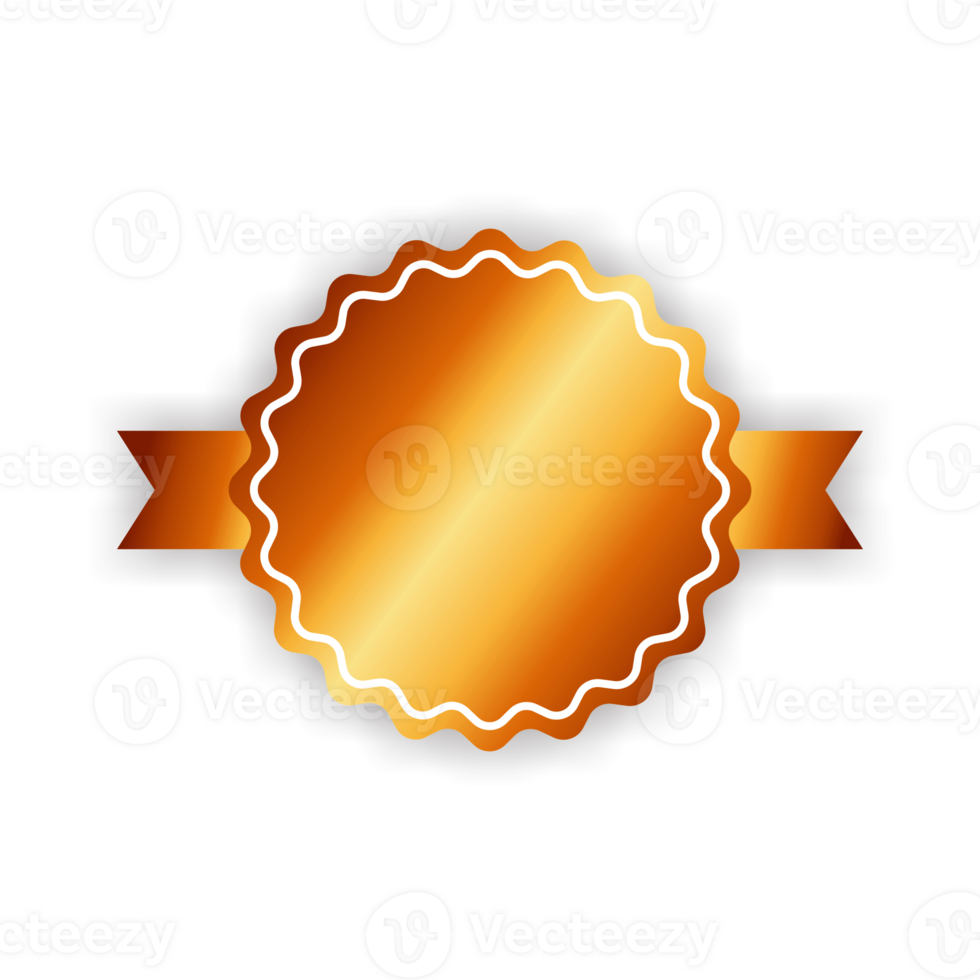 gold stamp label 34726094 PNG