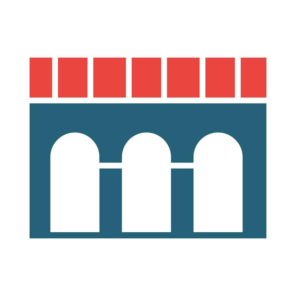 Pula Arena Vector Glyph Two Color Icons For Personal And Commercial Use.