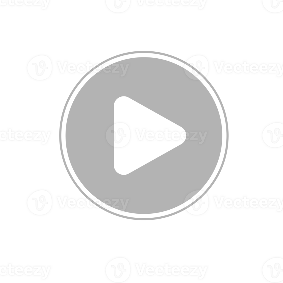 play button gray circle png