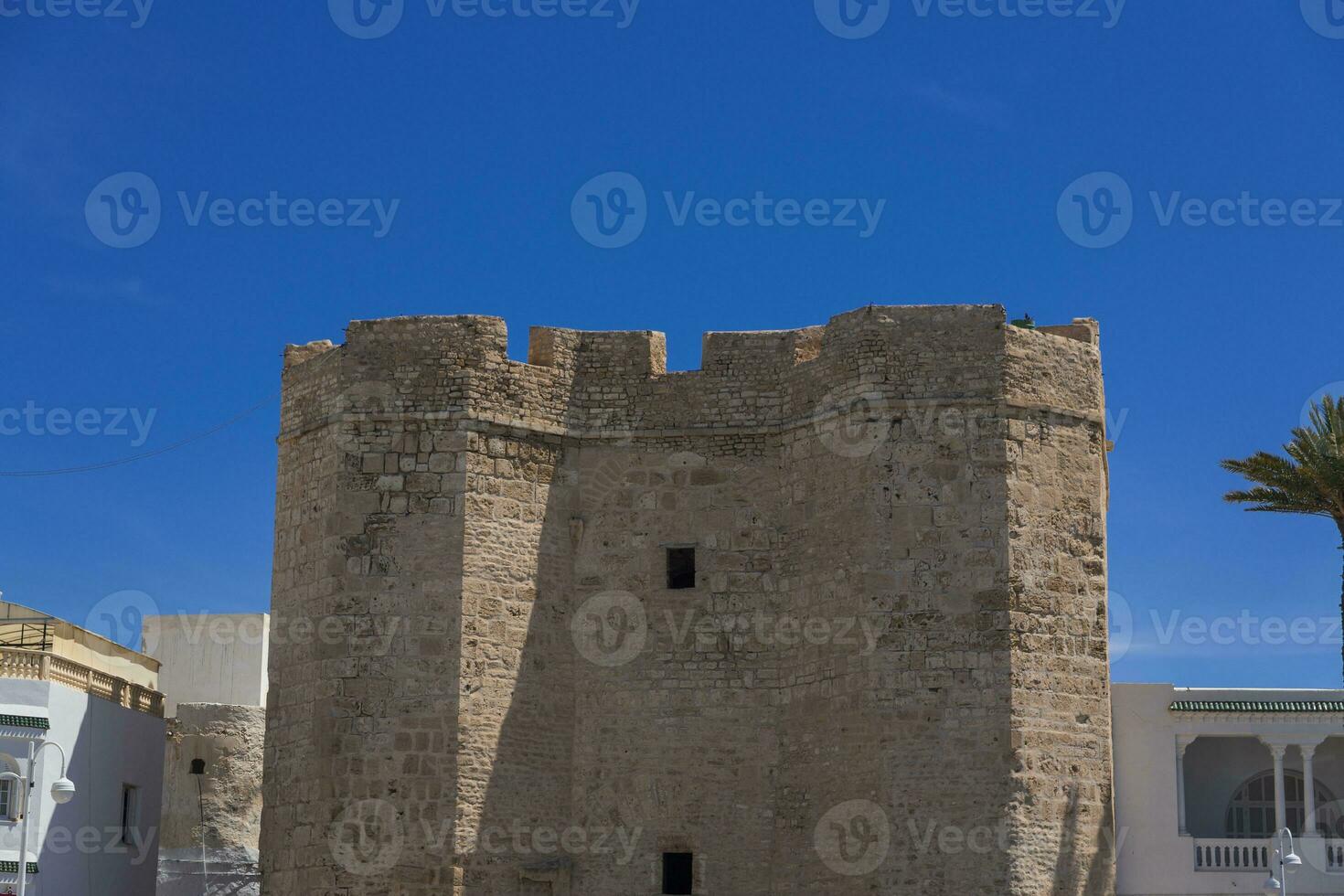 Tunisian architecture wall photo