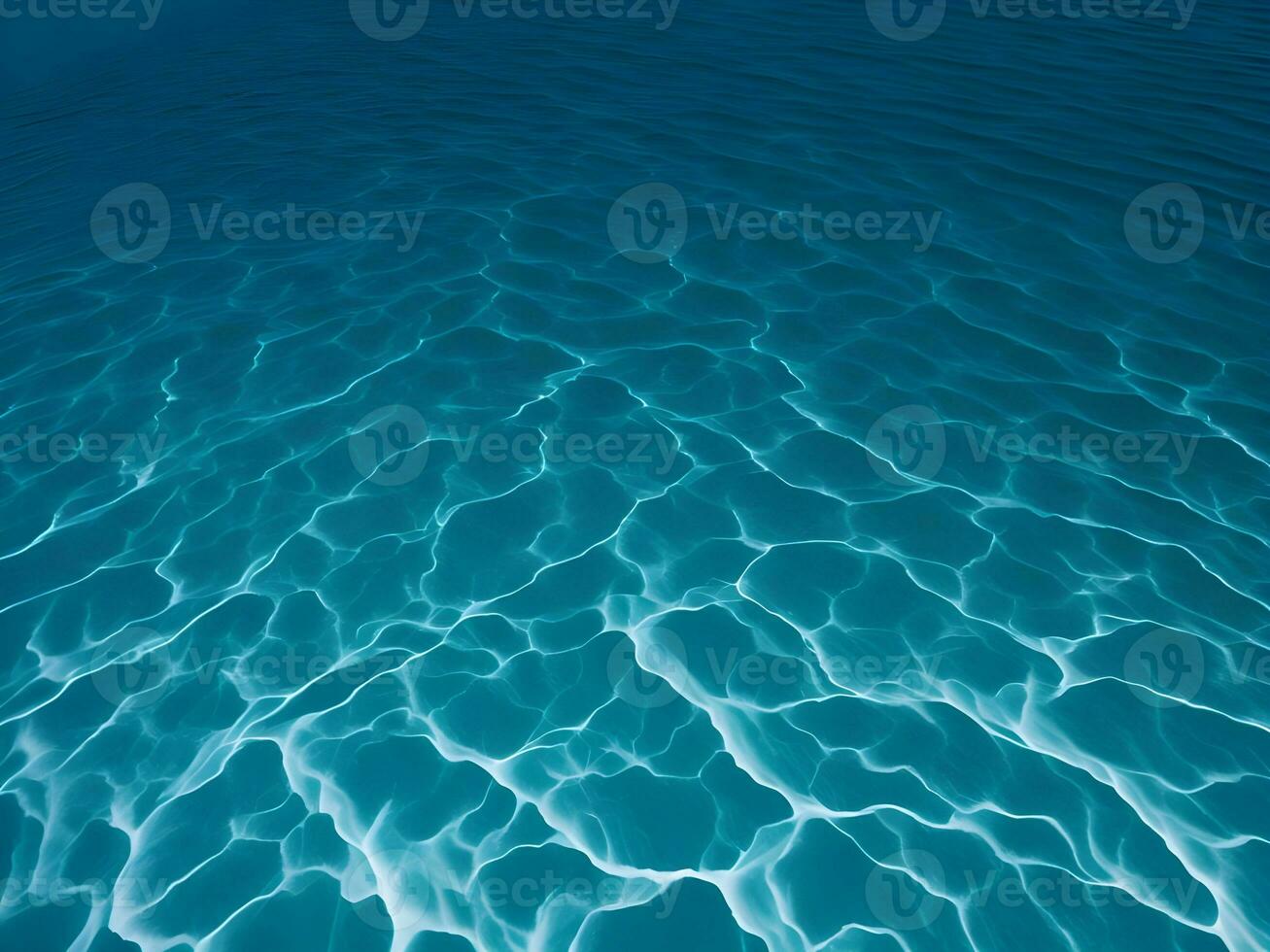 AI generated Water surface blue wave macro. Beautiful blue river water photo background with soft waves. Macro blue wave pattern with motion blur.