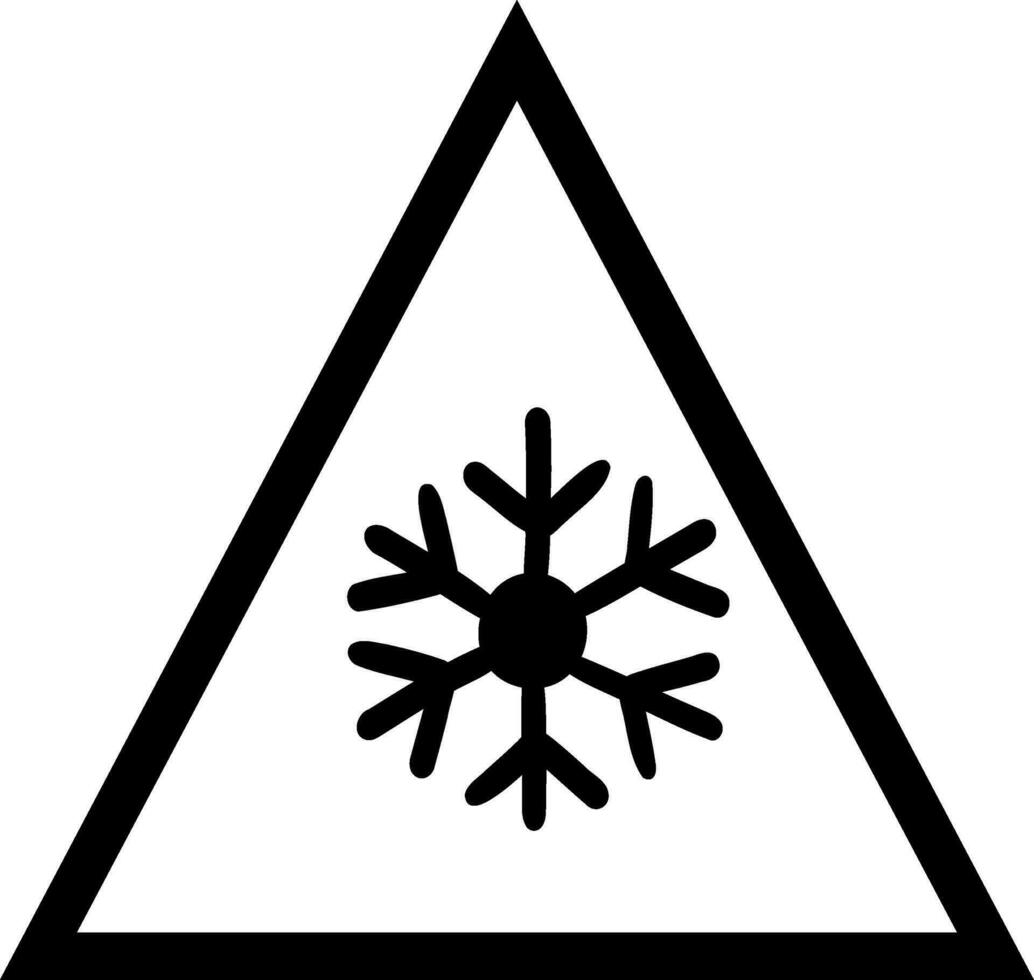 Snow sign decoration and design. vector