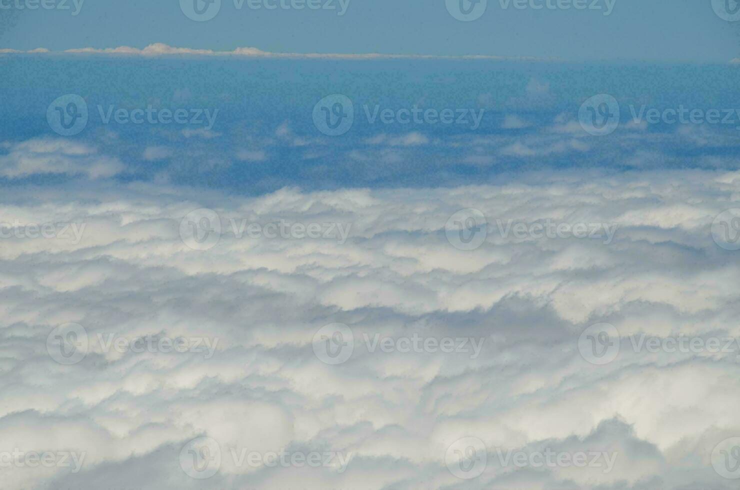 a view of the clouds from above photo
