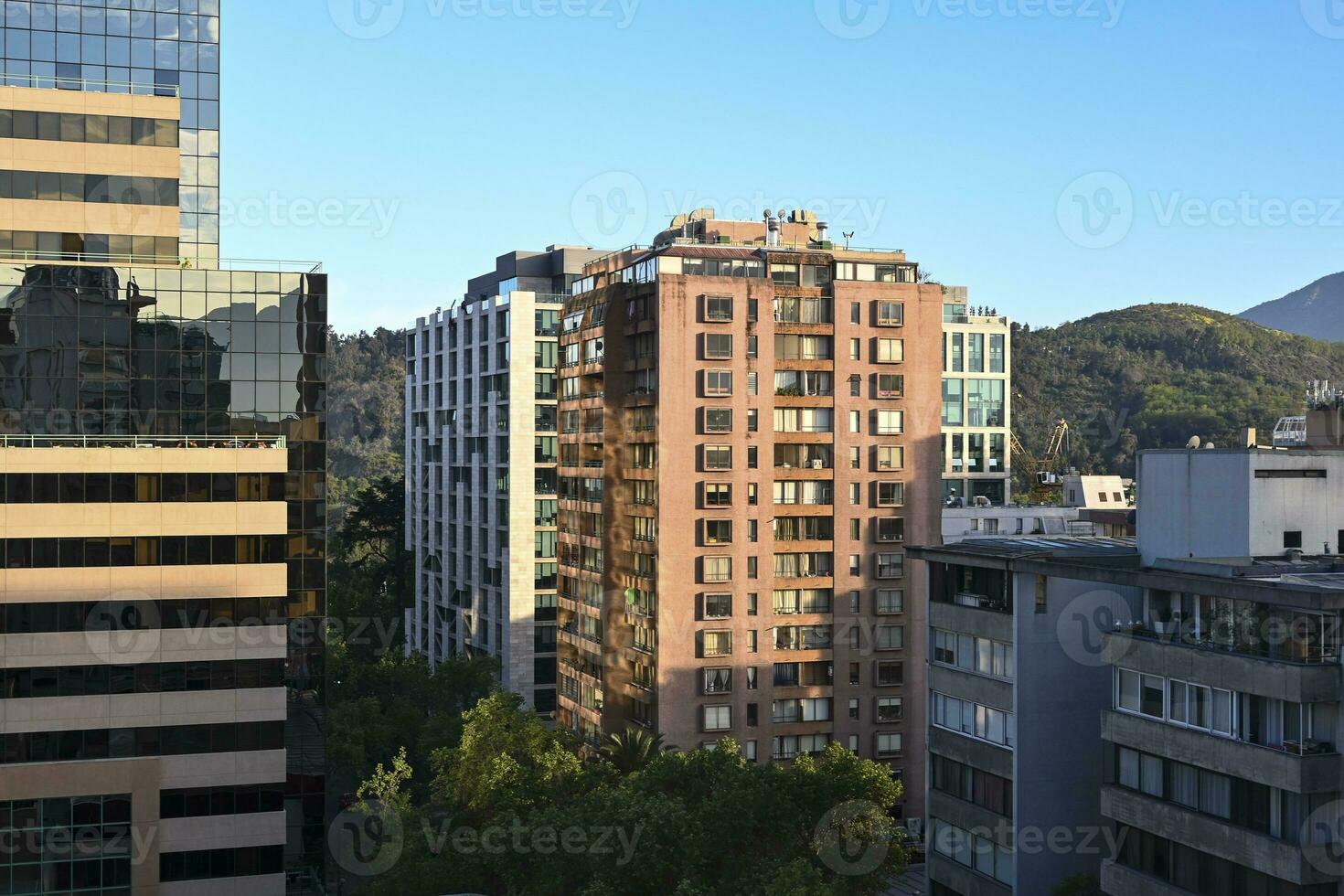 view of buildings in an urban area in the Providencia neighborhood photo