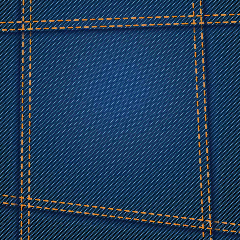 jeans texture seam vector