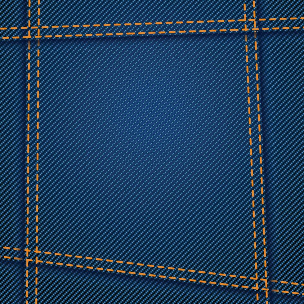 jeans texture seam vector