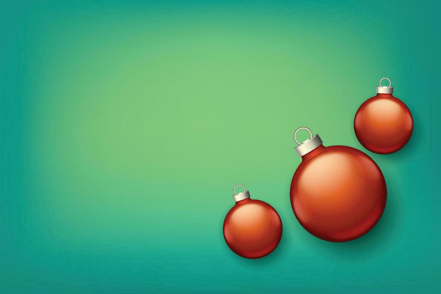 Navidad árbol pelotas vector