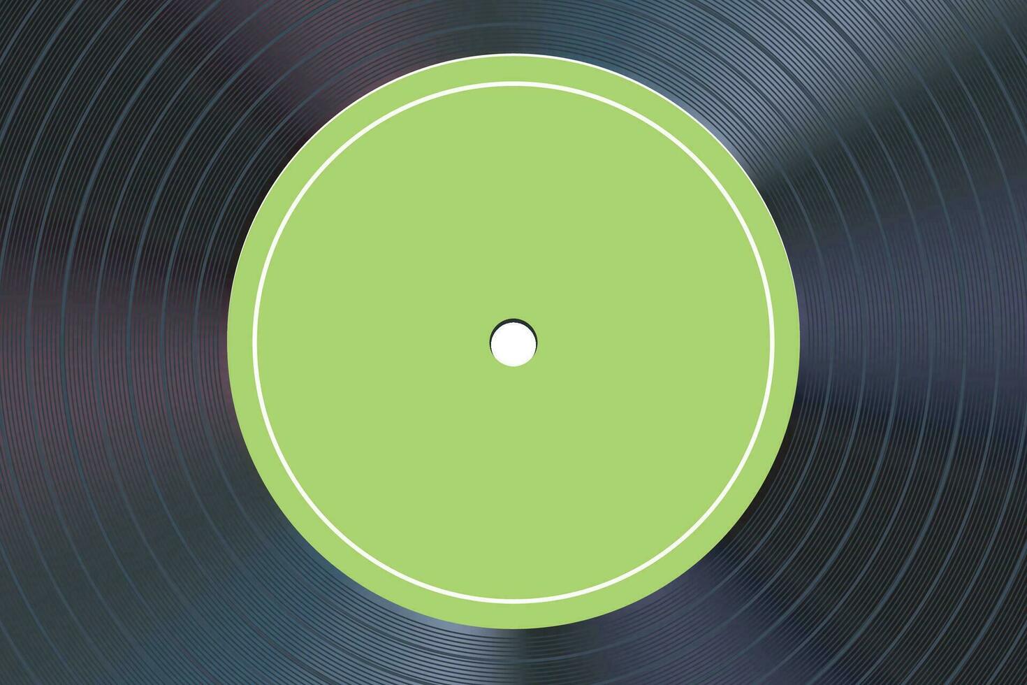 realistic vinyl record big vector