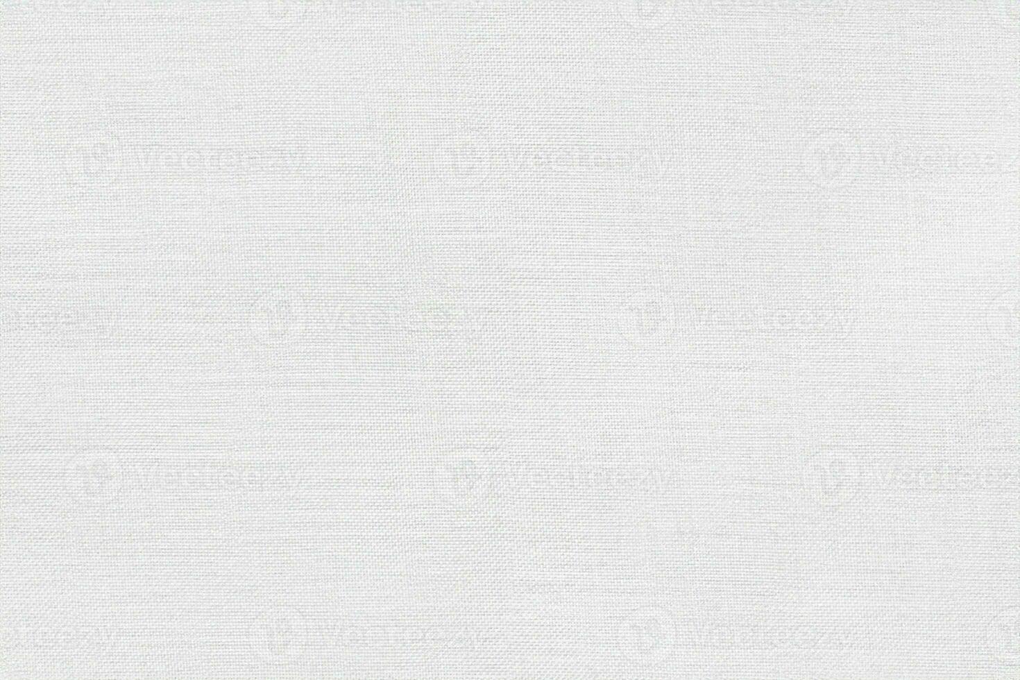 White linen canvas fabric texture background photo