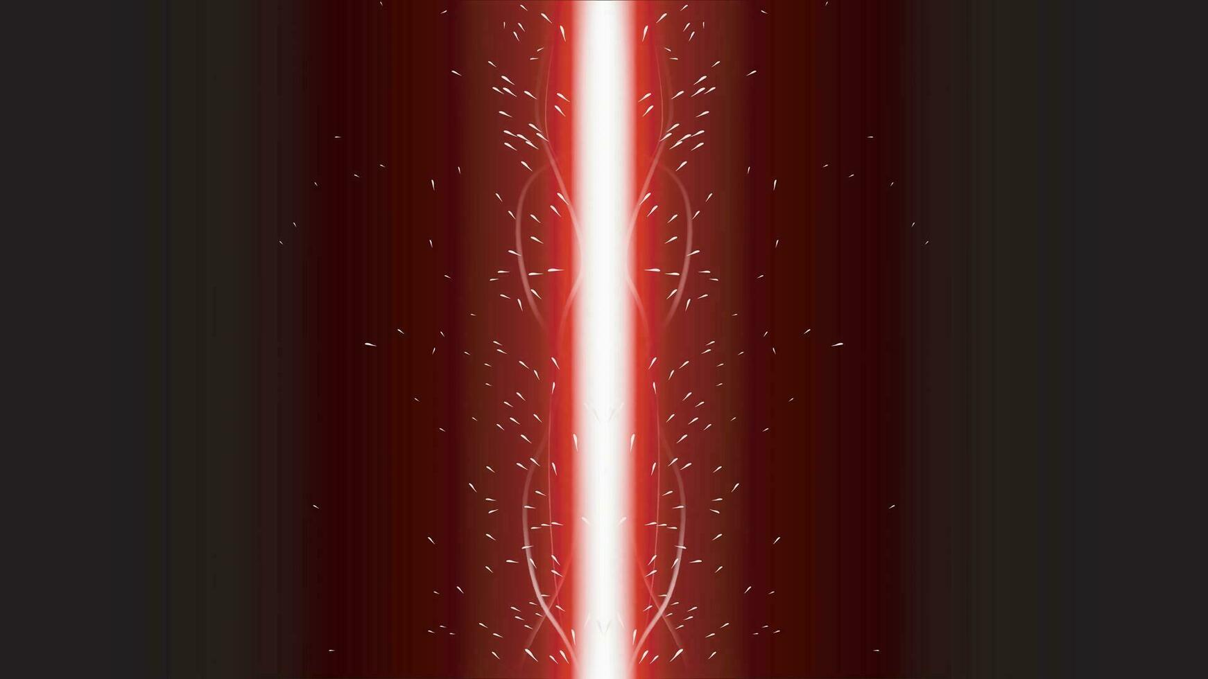 red color beam vector