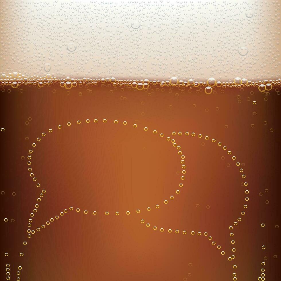 dark beer back vector